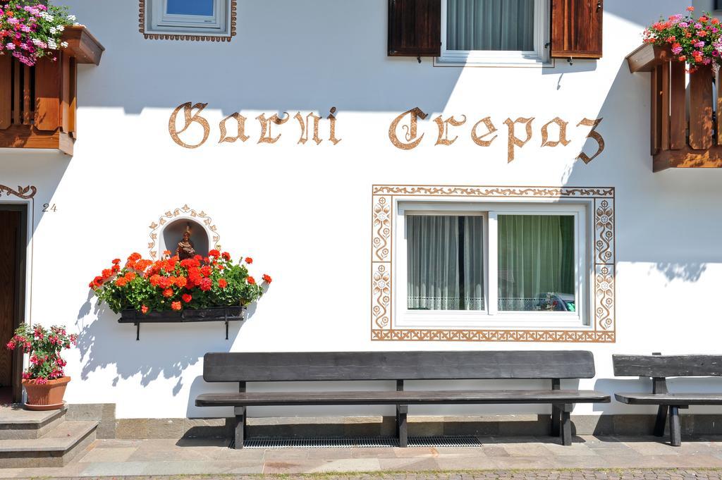 Garni Crepaz Bed & Breakfast Selva di Val Gardena Eksteriør bilde