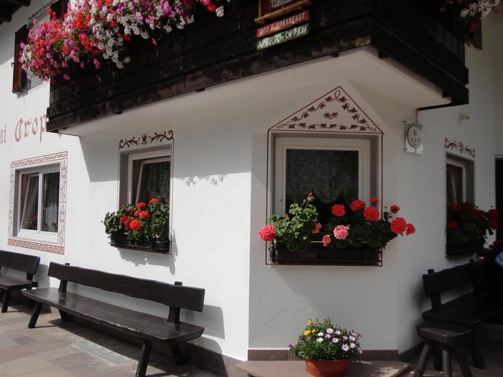 Garni Crepaz Bed & Breakfast Selva di Val Gardena Eksteriør bilde